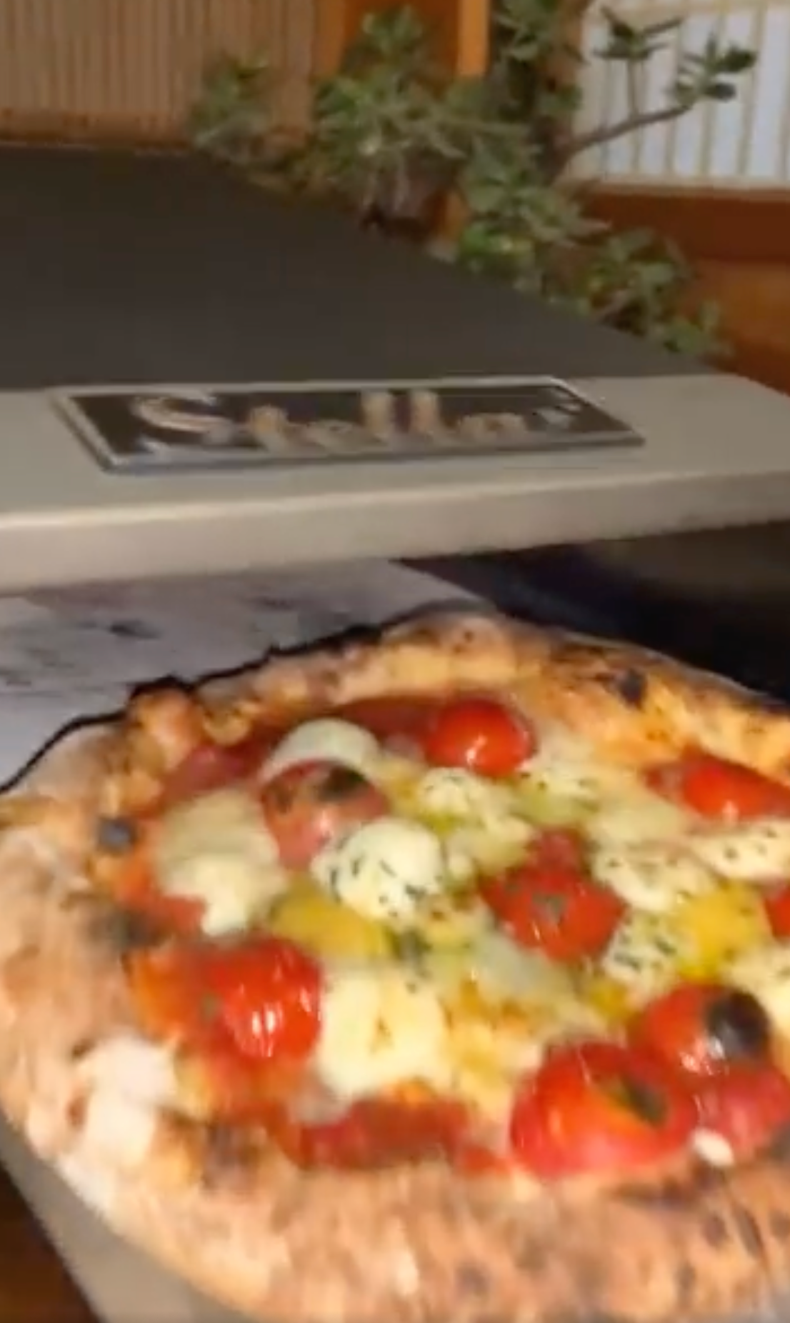 究極の回転式ピザプレート、ポータブルガスピザ窯 STELLA(ステッラ)