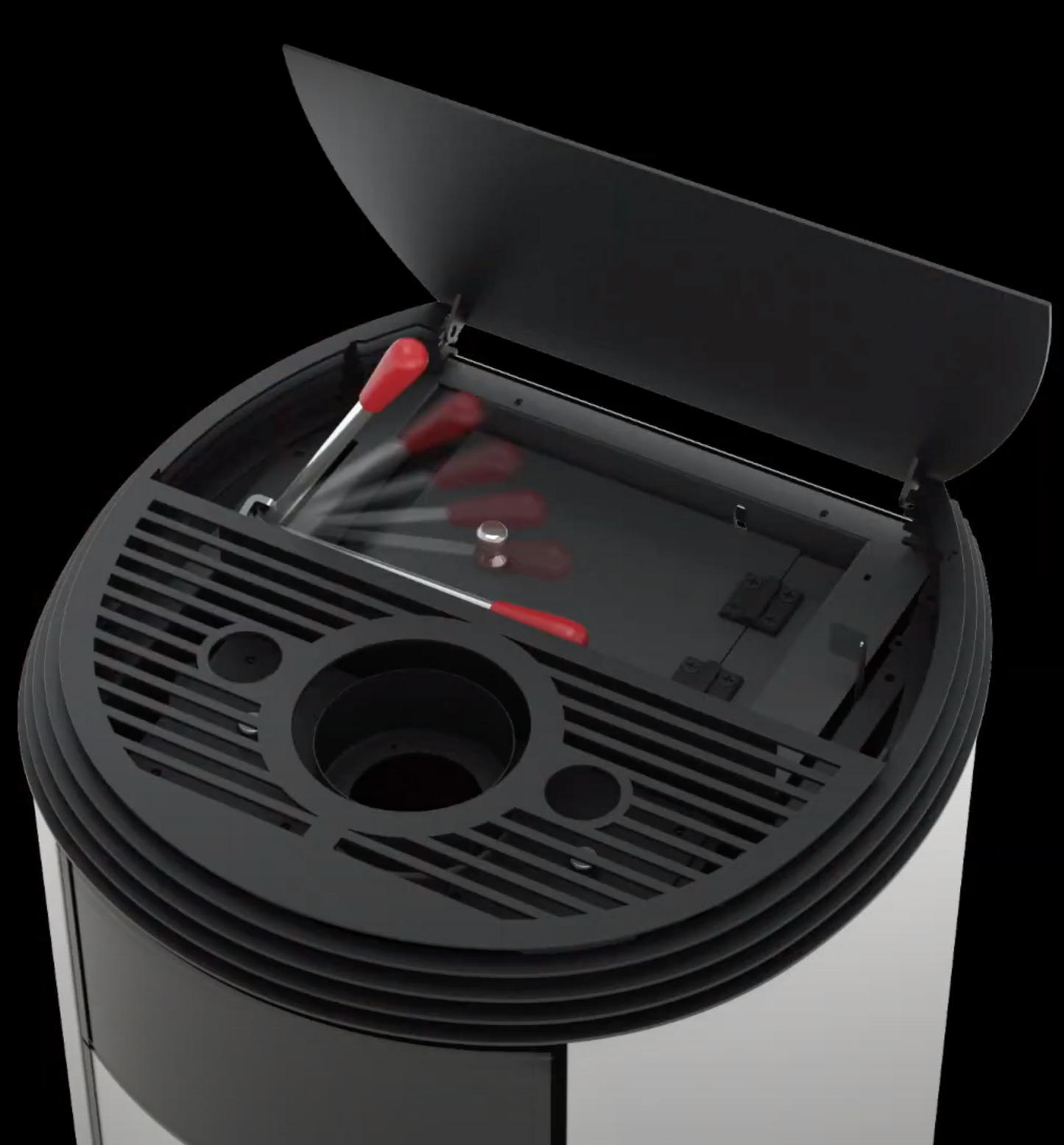 LAMINOX JESSICA NATURAL(ラミノックス ジェッシカ ナチュラル)無電源ペレットストーブ 9.0KW イタリア製