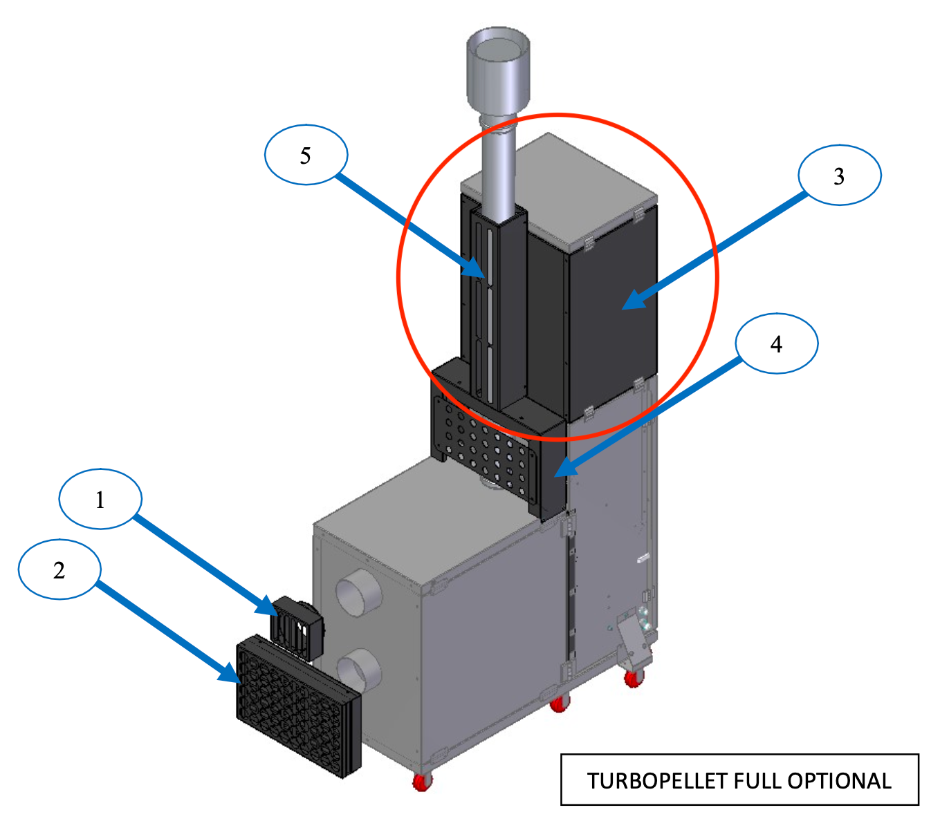 CS TEHRMOS TURBO PELLET 屋外設置ペレットストーブ　ターボペレット