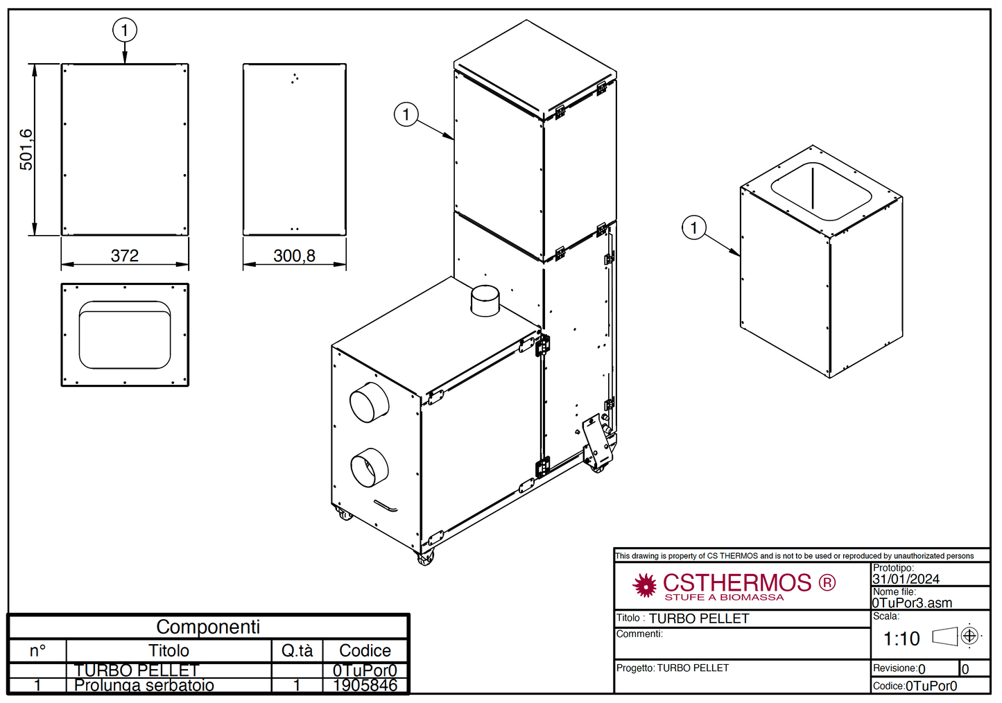 CS TEHRMOS TURBO PELLET 屋外設置ペレットストーブ　ターボペレット