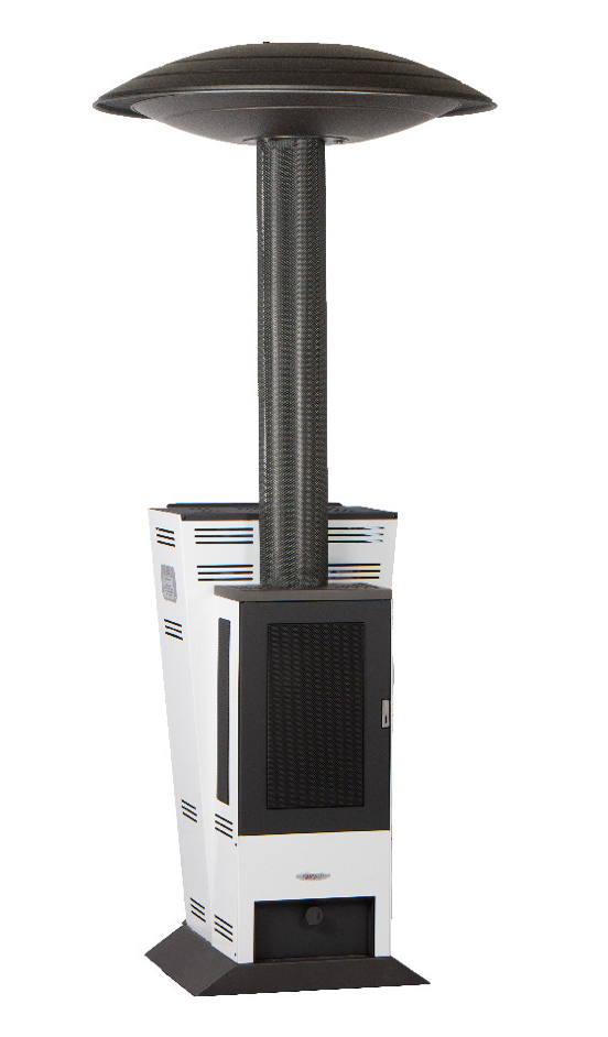 LAMINOX HOTSPOT13（ラミノックス　ホットスポット13）屋外用無電源ペレットストーブ　13KW　イタリア製