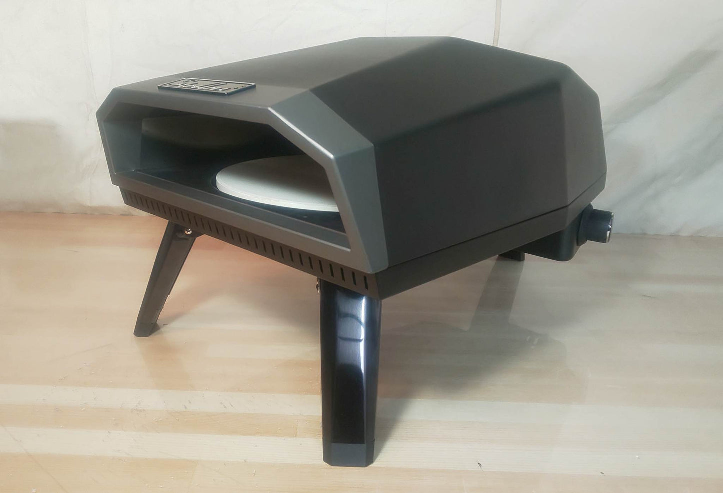 究極の回転式ピザプレート、ポータブルガスピザ窯　STELLA(ステッラ）